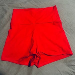 Red American Apparel Cotton Spandex